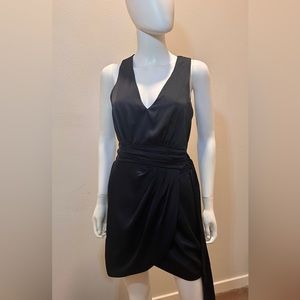 DO + BE Navy Faux Wrap Dress. Size small.
